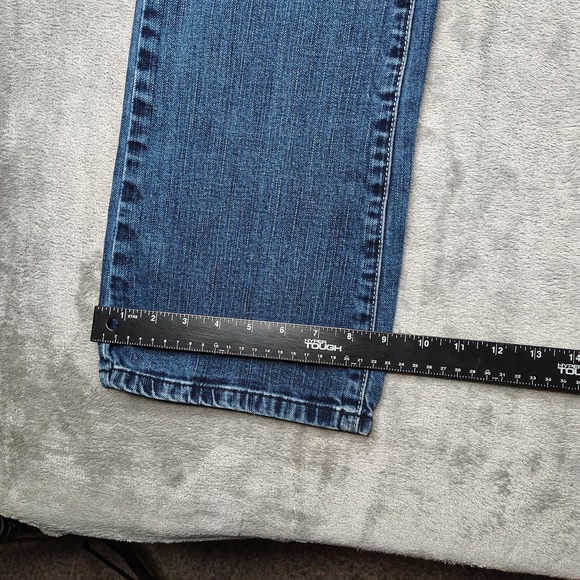 American Eagle Jeans Women's 10 Blue Original Boot Cut Denim Regular Stretch‎ - Picture 10 of 16